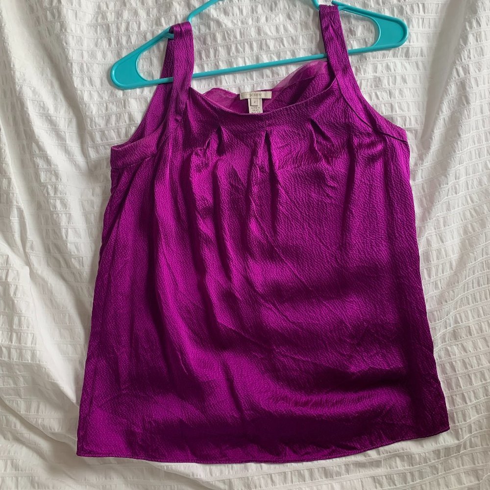 J. Crew silk tank